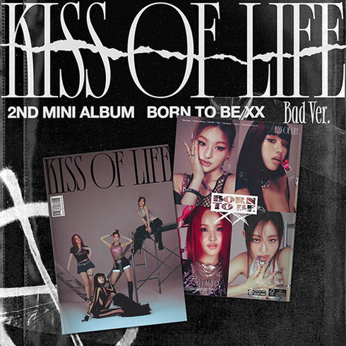 KISS OF LIFE 2ND MINI ALBUM - BORN TO BE XX + APPLEMUSIC PHOTOCARD